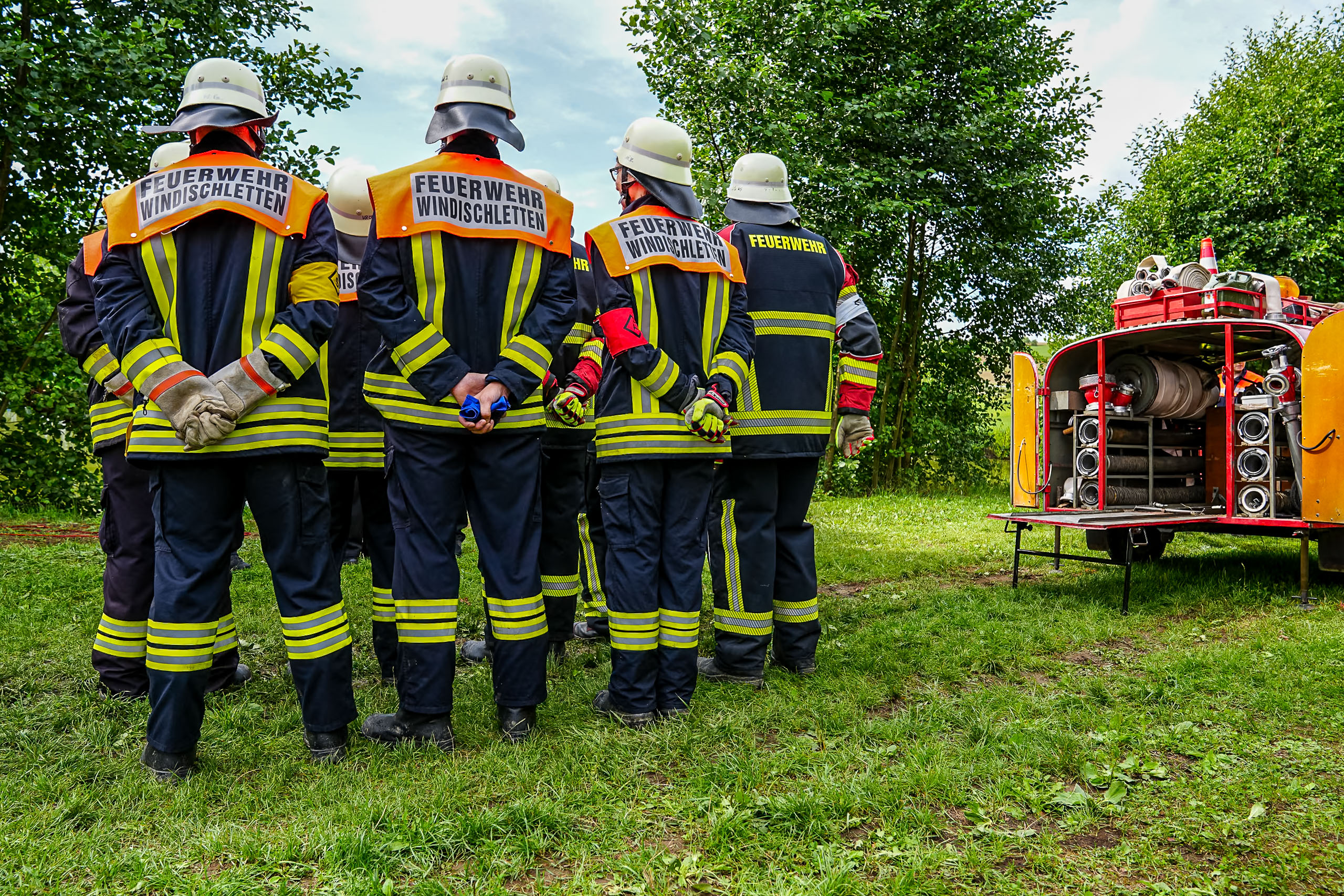 Feuerwehrfest - Stimmung am Festplatz